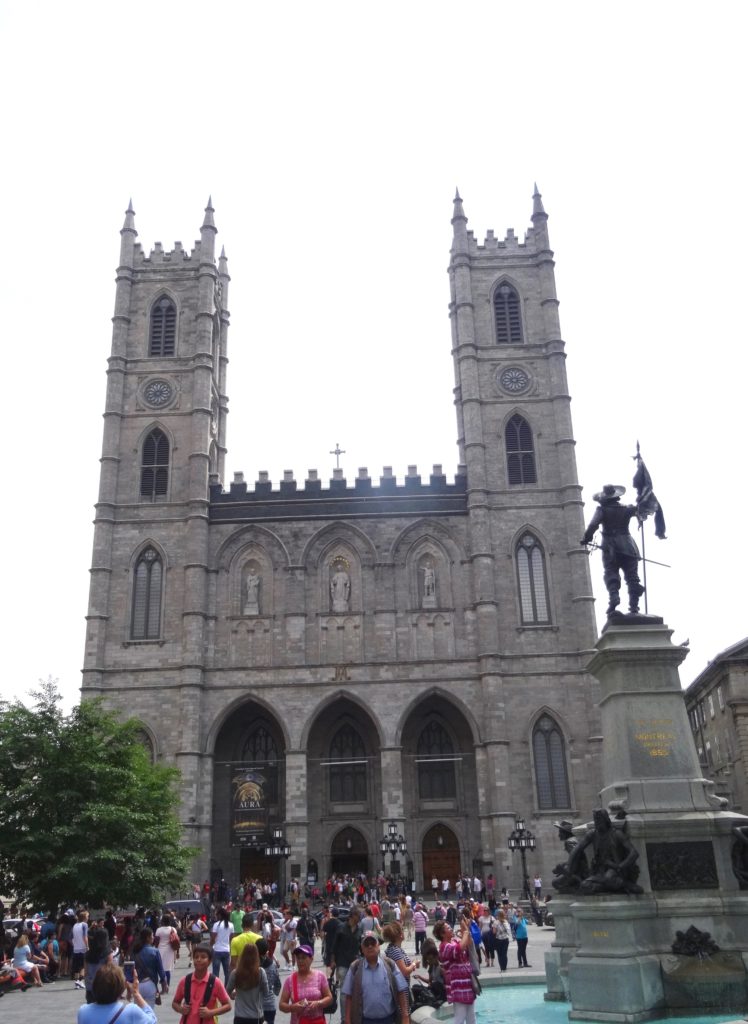historic district of old Montreal